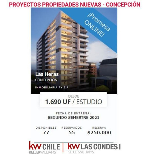 Departamento En Venta De 1 Dormitorio En Concepción