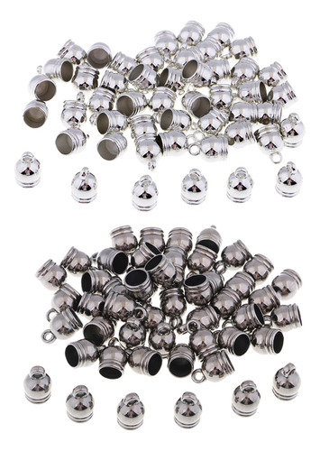 100pcs Ccb Plastic End Cap 8mm Bead Stopper Cordón De
