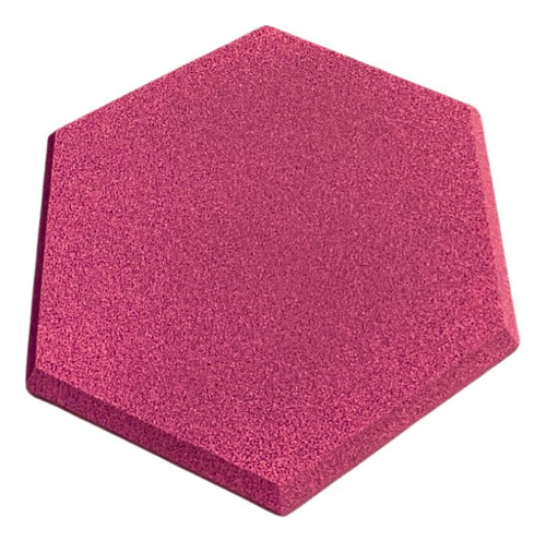 Espuma Acústica Hexagonal Colorida 30cm X 2cm 90 Pçs
