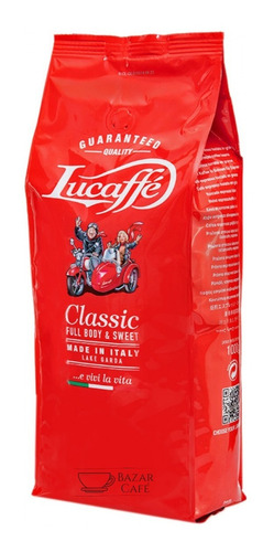 Café En Grano Entero Lucaffe Classic 1kg. Envío Gratis