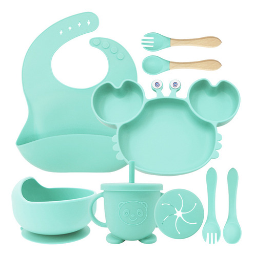 Kit For Alimentación Complementaria 9 Pzas Libre De Bpa