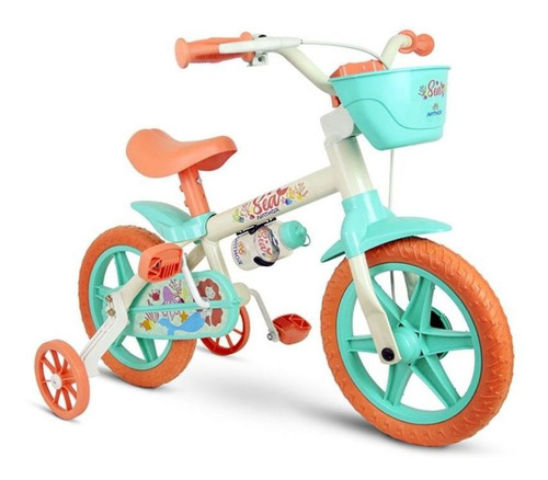 Bicicleta Infantil Meninas - Aro12 Sea Nathor 21kg