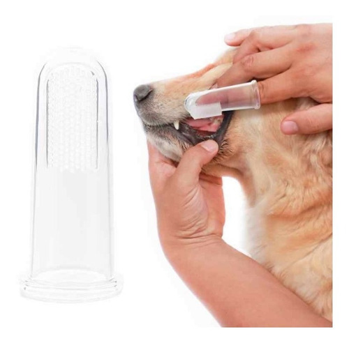 20 Cepillos De Dientes Para Perros Gatos Silicon Suave