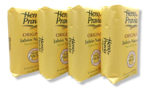 Jabon Natural Heno De Pravia 150 G 4 Piezas