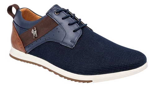 Zapatos American Polo Color Azul Para Caballero Del 25 Al 29