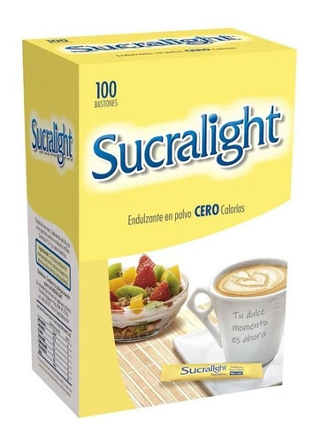 Edulcorante Sucralight X100 Sobres