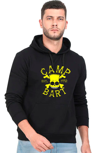 Poleron Canguro Unisex 110 Bart Campamento 