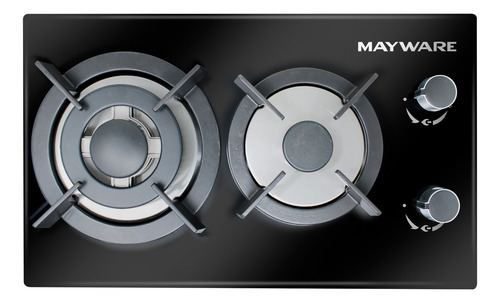 Mayware Parrilla De Gas 2 Quemadores Empotrable Hy-3000g