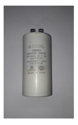 Capacitor 10uf 450v  Marcha De Motores 