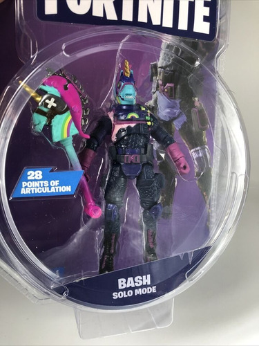 Fortnite Figura De Acción  Bash Solo Mode 28 Articulaciones