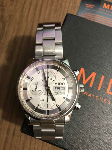 Relogio Mido Multifort Automatico Cal7750 M005.614.11.037.01