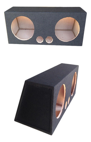Caixa Dupla 12 45 L Na Madeira Mdf 15 Mm Well Bagagitos