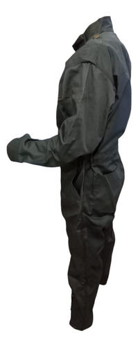 Overol Mameluco Verde De Taller Militar Conductor Verde Oscuro S