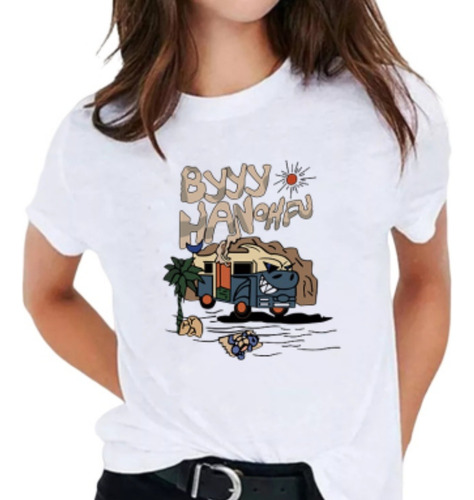 Playera Mujer Buena Calidad Moda Casual T-shirt Perfecta