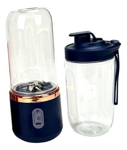 Liquidificador Portátil, Liquidificador, Taça Dupla Azul