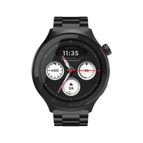 Motorola Moto Watch Special Edition Preto (duas pulseiras)
