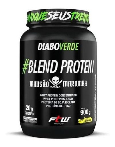 Blend Protein Mansão Maromba 900g - Pote - Banana