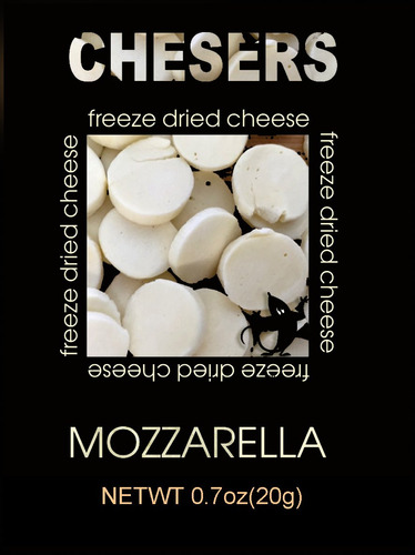 Chesers Queso Liofilizado 5ct (mozzarella)