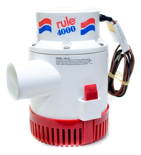 Bomba De Porão Rule 4000 Gph 15.140 Lph 12v