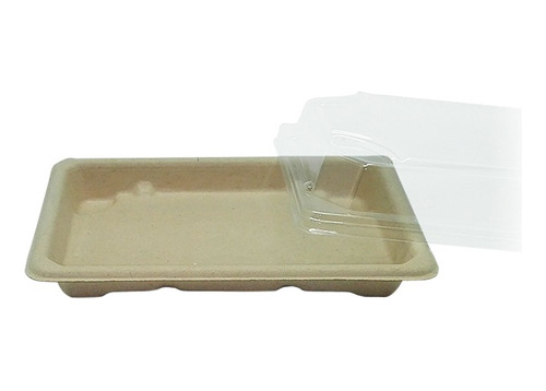 Bandeja Sushi T1 Bagazo 16,5x11,5x4cm X 20 Unidades 1 Rolls