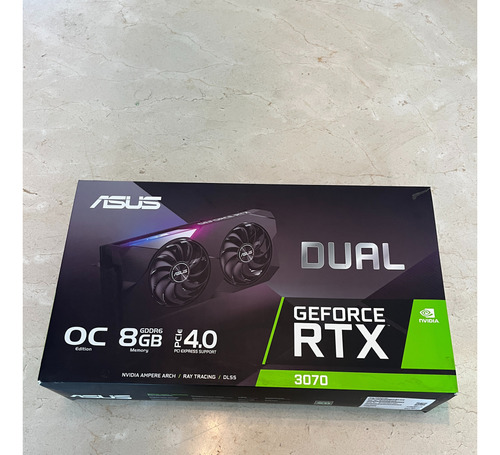 Tarjeta De Video Nvidia Asus  Dual Geforce Rtx  3070 8gb