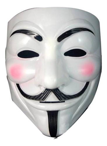 Mascara Halloween Anonymous V Vendetta Disfraz Fiesta