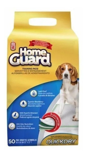 Paños De Entrenamiento Home Guard Para Perros X 50 Unidades