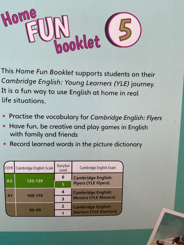 Home Gun Booklet 5 Cambridge English (Usado)