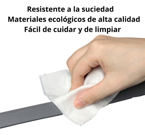1 Mt Tira Retención De Agua Silicona Triangular Flexible