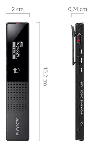 SONY ICD-TX660 Black / Grabadora de voz digital 16GB