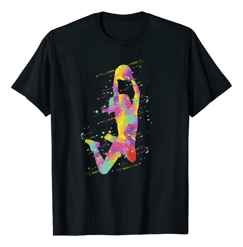 Camiseta De Baloncesto Para Nina, Negro -