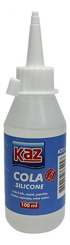 Cola De Silicone 100ml Domestico E Artesanato 12 Unidades Cor Transparente