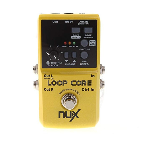 Nux Loop Core Violao Efecto De La Guitarra Eléctrica Pedal 6