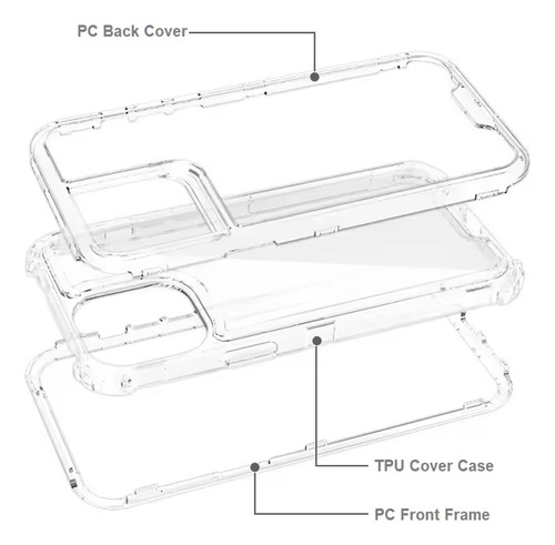 Funda Uso Rudo Tricapa Para Iphone (todos) Hello Kity Hello Kity Iphone 16 E