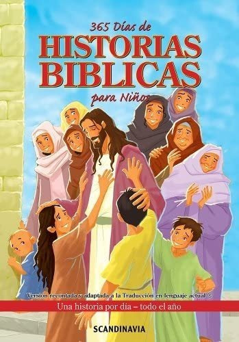 Libro: La Biblia Niños-365 Días Historias Bíblicas&..