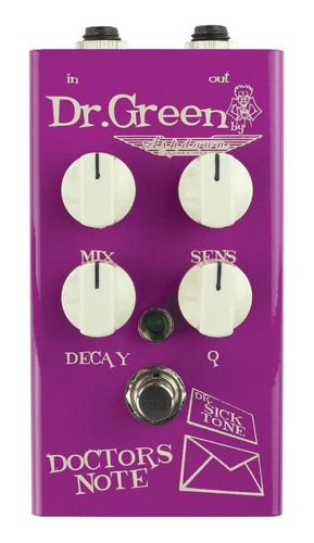  Pedal De Efecto Para Bajo Doctors Note Dr Green Fs-drg-sn