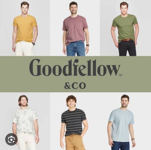 Jeans Goodfellow&co Straigth Talla 34w X 34 L Azul Marino