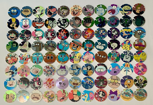 88 Tazos - Usados - Universo Cartoon Network L.169