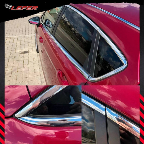 Imagen 4 de 9 de Moldura 8mm X 15 Metros Decorativa Para Autos Cromada
