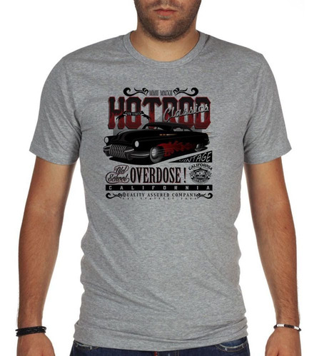 Remera De Hombre Hotrod Classics Vintage