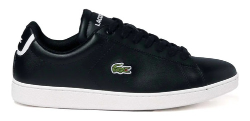 Tenis Lacoste Carnaby Evo En Negro De Hombre Sma0002mx3