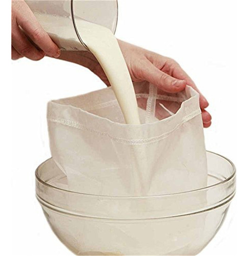 Bolsa De Leche De Frutos Secos, Gasa De Nailon De Malla Fina