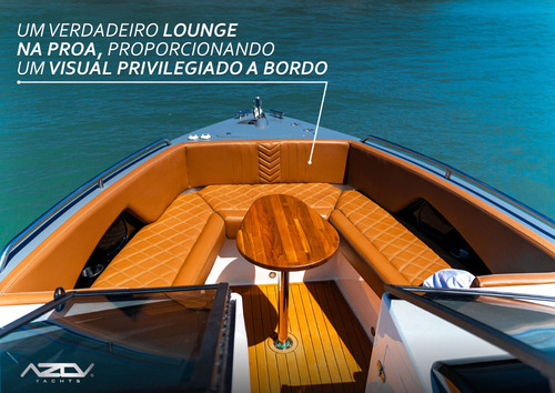 Lancha Azov Z260 Open! Navegabilidade, Espaço E Acabamento
