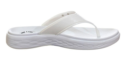 Imagen 2 de 7 de Ojotas Lady Stork Mujer Moda Aleli Blanco Omar Sport