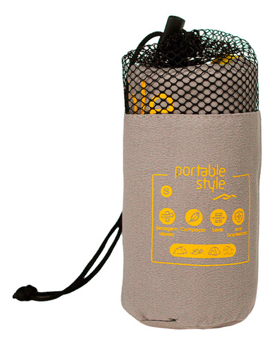 Toalha Microfibra Secagem Rápida - Natação - Portable Style