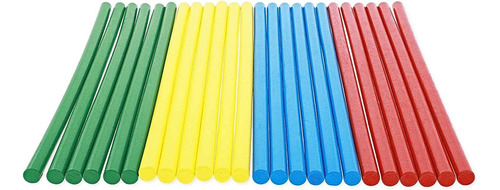 Juvale Rhythm Music Lummi Sticks Para Niños (12 Pulgadas, 24