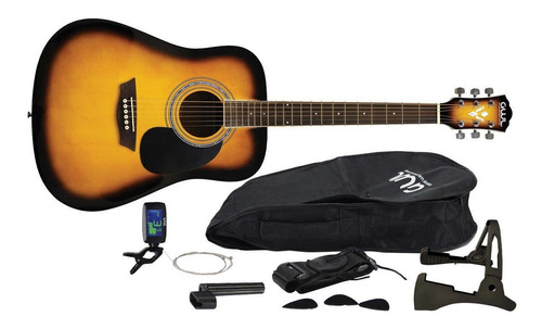 Pack Guitarra Acustica George Washburn Limited + Garantia
