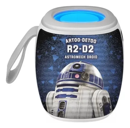 comprar Parlante Portatil Bluetooth R2-d2 5w Luz Led Azul