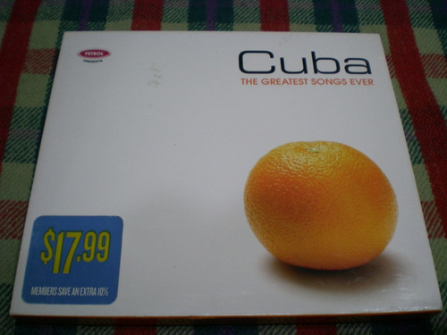 Cuba / The Greatest Songs Ever Cd Made In Usa  Slipcase (47)