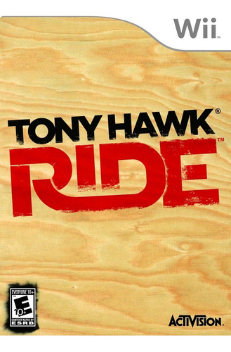Wii - Tony Hawk Ride - Juego Físico Original Sin Patineta